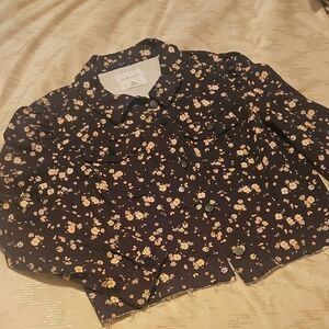 Floral Button-Up Jacket